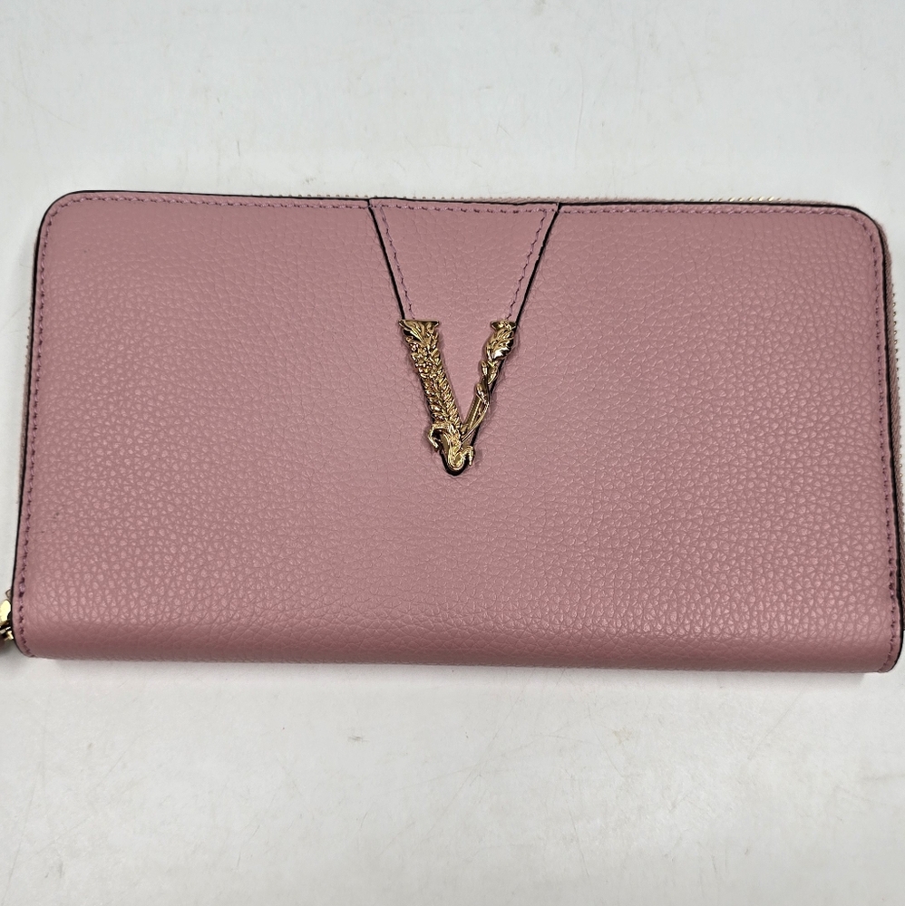 Versace Virtus Zip Around Wallet - Picture 3 of 16